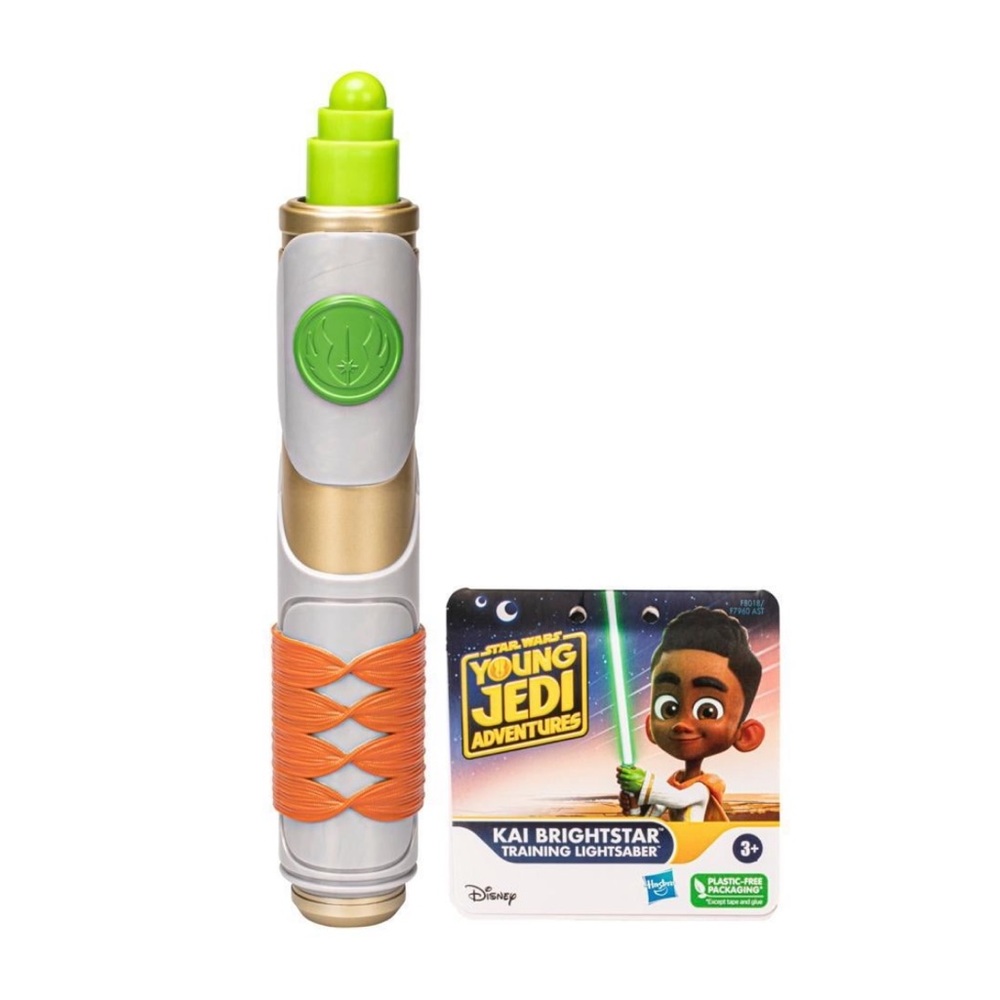 Star Wars Kai Brightstar Green Extendable Lightsaber.